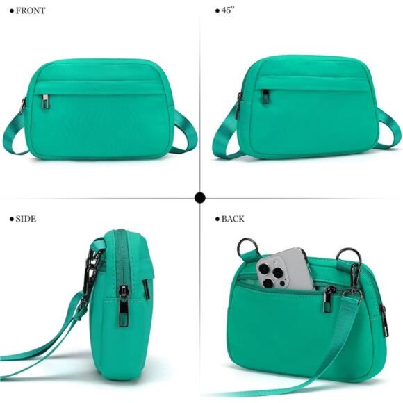 New Small Crossbody Bags for Women Belt Bag Fanny Pack with Adjustable Strap - Picture 4 of 6